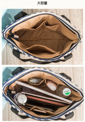 Toile diagonale Tote Bags Single Shoulder Bag de rayure simple