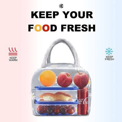 Refroidisseur Tote Lunch Bags Keep Food isolé mignon frais pour le pique-nique d'école de voyage