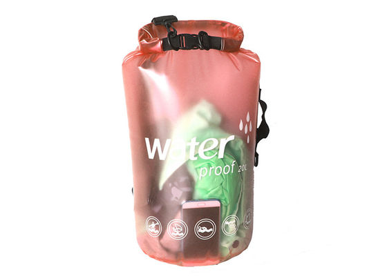 Produits extérieurs de sac à dos imperméable de sac sec de PVC du canoë 10L 20L pour le camping
