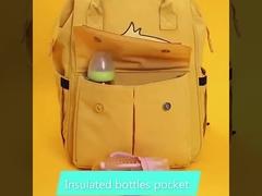 Emballage commode de sac de couche-culotte de soin de mère de voyage de sac à dos de maman d'Oxford de maman de sac imperméable de couche-culotte