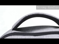 Sac commode de maman de voyage de sac de couche-culotte de maman du polyester 600d avec la huche