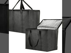 La livraison de nourriture d'OEM a isolé la conservation de la chaleur du sac 600d de Tote Lunch Bag Travel Cooler