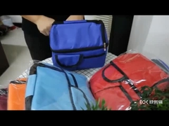 Le pique-nique extérieur de papier d'aluminium a isolé le sac 7L de Tote Lunch Bag Insulation Cooler