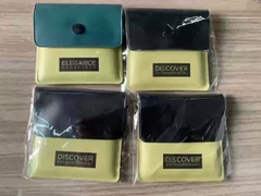 Cigarette Ash Pouch Compact Fireproof Odorless de PVC d'OEM EVA Pocket Ashtray Portable