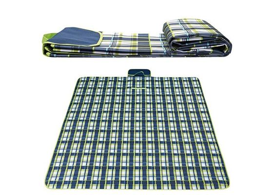 Qualité  Polyester Waterproof Picnic Mat Backing For Beach Polyetser Peva Material usine