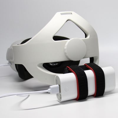 Courroie fixe réglable de casque de la courroie VR de batterie de la recherche 2 d'Oculus