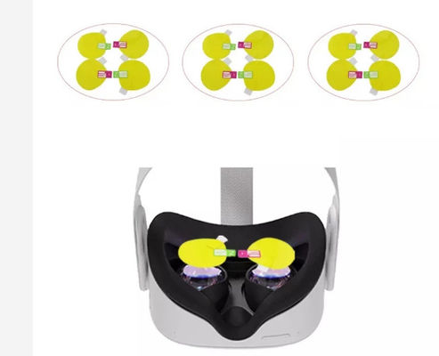 2021 nouveau film d'objectif de caméra de film protecteur d'écran de 4in1 (4pcs) TPU VR   pour protecteur de lentille d'éraflure de casque de la recherche 2 VR d'Oculus l'anti