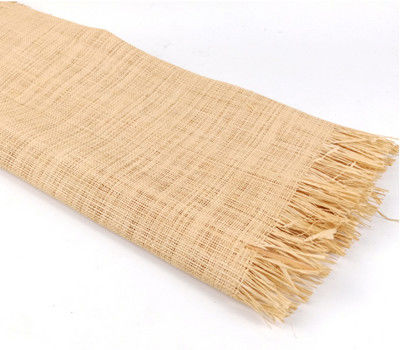 Main d'herbe naturelle de raphia de tapis de raphia - prairie verte tissée de rafi