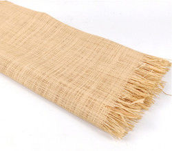 Main d'herbe naturelle de raphia de tapis de raphia - prairie verte tissée de rafi