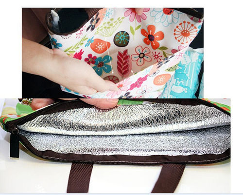 Sac plus frais isolé portatif en gros de déjeuner de la livraison de nourriture de forme physique extérieure