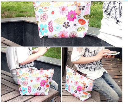 Sac plus frais isolé portatif en gros de déjeuner de la livraison de nourriture de forme physique extérieure