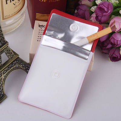 Le Silkscreen portatif de cendrier de poche de petit voyage en plastique de PVC a imprimé