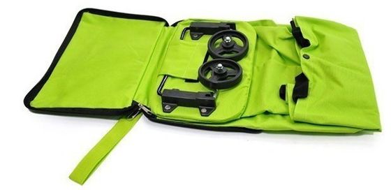 Sac en gros frontalier de tige de pliage de centre commercial d'usine
