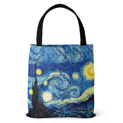 Sac à main pliable de haute qualité de achat adapté aux besoins du client d'Eco de loisirs de femmes de sac de voyage de Tote Bag Retro Art Fashion de toile de peinture à l'huile