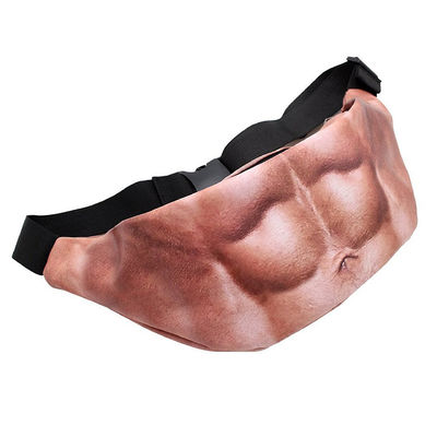 La taille adaptée aux besoins du client de DBO de papa de sac de papa d'unité centrale de femmes d'hommes d'amusement de nouveauté de modèle met en sac le gros ventre velu Fanny Pack de bière