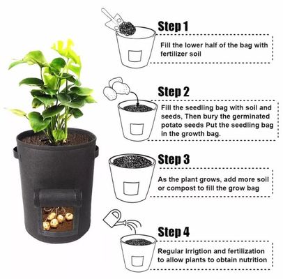 Protec environnemental respirable de production frontalière et de germination rapide en gros de sac de culture de protection de l'environnement