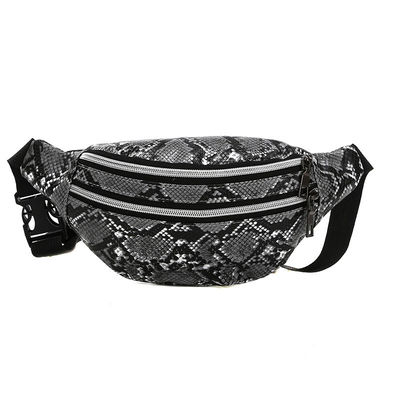 Bourse de poche de Bum Bag Ladies Belt Pouch de hanche d'unité centrale de Serpentine Waist Bag Women Fashion Fanny Pack pour la carte de téléphone