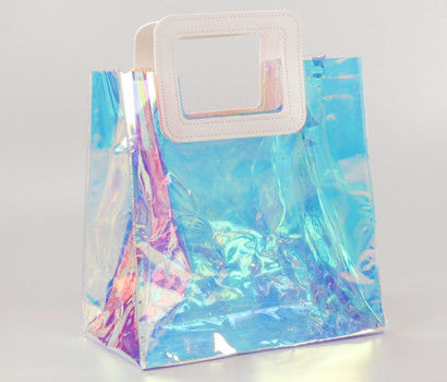 Sacs à provisions magiques de cadeau de sac de PVC de couleur