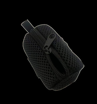 l'usine adaptent le tissu aux besoins du client de sandwich   poche portative de stockage de petite poche molle de maille de sac net pour la banque de puissance