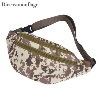 Le sac femelle adapté aux besoins du client de taille équipe le sac à main Fanny Pack Men Waist Pack unisexe de coffre de mode de marque de ceinture que les sacs de ventre pincent