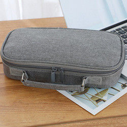 La grande poche de crayon de capacité de trousse d'écolier d'OEM Oxford grande pour les filles de l'adolescence de garçons instruisent des étudiants