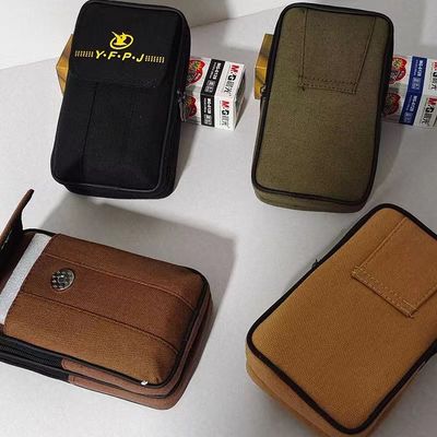 Portefeuille 2022 multi d'agrafe de ceinture de poche de taille de téléphone de fonction de 6,5 pouces de prix usine de sac imperméable de téléphone portable pour l'homme