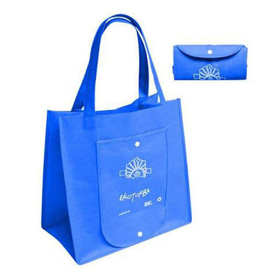 Le sac à main environnemental écologique réutilisable du sac à provisions de textile non tissé de prix usine pp a plié l'emballage de achat