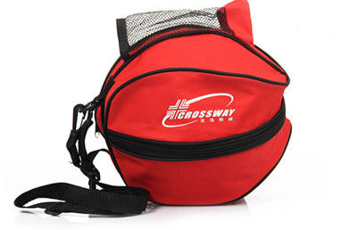 Sac à main portatif de sac à dos de stockage de volleyball du football de sac d'épaule de boule de sport de prix usine autour des sacs à dos de bandoulière de forme