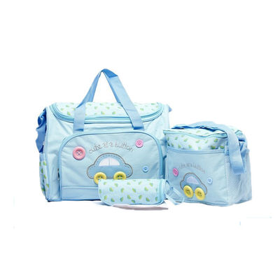 sacs de maternité de poussette de bébé de mère de la maman 4pcs un de couche-culotte de fonction multi réglée de sac