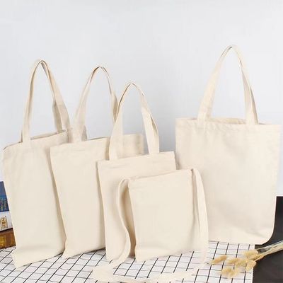 Vert de couleur d'OEM d'usine de nature de sac à main toile blanche de Tote Cotton Bag Wholesale Custom sac à provisions le sac d'épaule