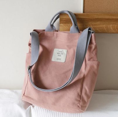 Les femmes de luxe de toile d'épaule de tirette coréenne de sac met en sac l'emballage simple femelle d'impression de lettre de sac à main de Women Messenger Bag de concepteur