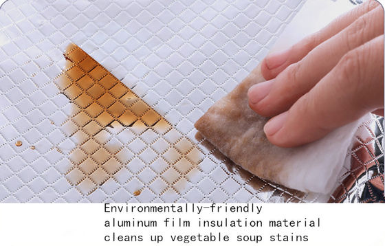 Le pique-nique extérieur de papier d'aluminium a isolé le sac 7L de Tote Lunch Bag Insulation Cooler