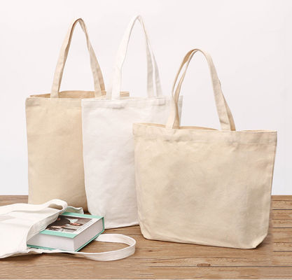 toile réutilisable de haute qualité   sacs d'emballage de sacs de dame à achats avec le sac d'école à la mode de sac à main de coton de tirette pour des enfants