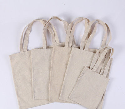 Le tissu réutilisable léger d'épicerie de Tote Bag simplement de coton naturel chaud de conception d'Amazone met en sac approprié à DIY, cadeau