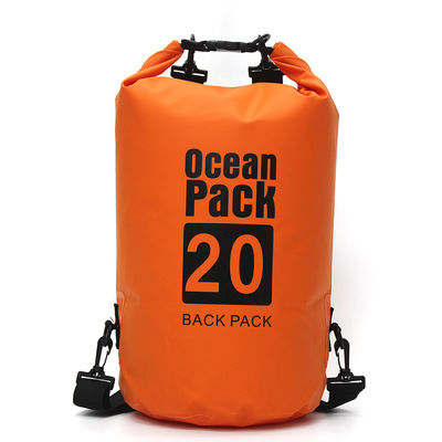 sac sec imperméable à sac sec de 10L 15L 20l pour transporter de kayak de canoë