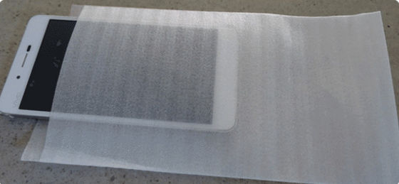 Coton de perle emballant le sac péritonéal pour des téléphones portables, emballage de l'électronique, emballage en métal, étanche à l'humidité antichoc, bienvenu