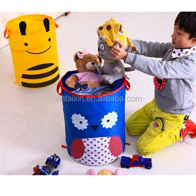 Sublimation imprimant la bande dessinée autour de Mesh Laundry Bag With Cover 38*45cm