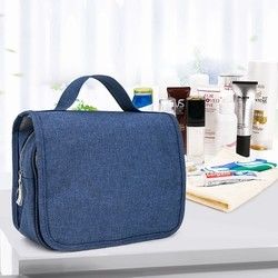 Les sacs de bonne qualité de maquillage de femmes voyagent sac accrochant de lavage de salle de bains de Waterproof Storage de sac d'organisateur cosmétique d'articles de toilette