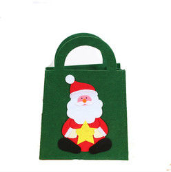 concepteur Christmas Handbags de Tote Bag Cartoon senti par 20*28cm DIY