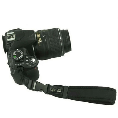 Ceinture réglable de vente chaude de poignée de poignet de libération rapide de SBR de caméra de courroie molle de main pour EOS Sony Olympus SLR/DSLR de Canon