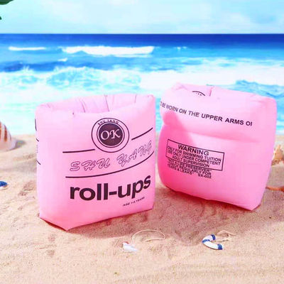 Les douilles d'air gonflables de flotteur de PVC de Ring Foldable de bras de natation d'enfants entourent