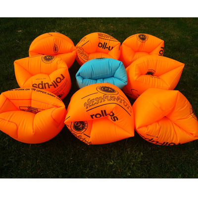 Les douilles d'air gonflables de flotteur de PVC de Ring Foldable de bras de natation d'enfants entourent