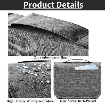 Sacs portatifs d'article de toilette de sac de voyage pour les hommes et des femmes