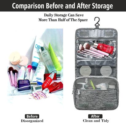 Sacs portatifs d'article de toilette de sac de voyage pour les hommes et des femmes