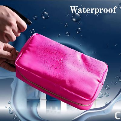 L'article de toilette de haute qualité de voyage de soins de la peau de sac de maquillage de sac de maquillage met en sac pour les filles de l'adolescence
