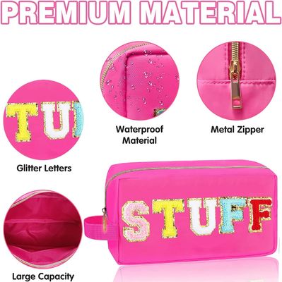 L'article de toilette de haute qualité de voyage de soins de la peau de sac de maquillage de sac de maquillage met en sac pour les filles de l'adolescence