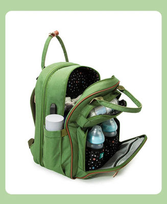 Logo Mommy Baby Diaper Bag fait sur commande humide imperméable avec le lit changeant