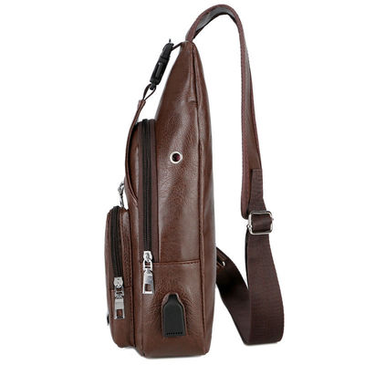 Sac de remplissage de coffre d'USB avec vol simple de la courroie d'hommes de trou de casque l'anti réglable