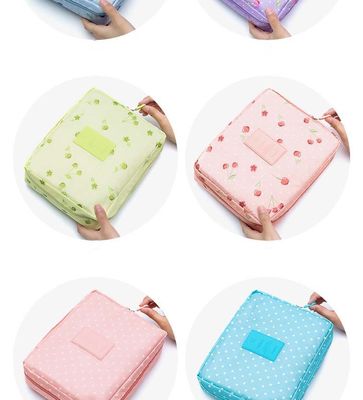 Organisateur cosmétique Waterproof d'articles de toilette de femmes de sac de voyage multifonctionnel extérieur