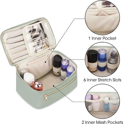Le sac cosmétique de poche de maquillage imperméable cosmétique de poche pour des femmes pincent la poche de Mini Travel Makeup Toiletry Bags